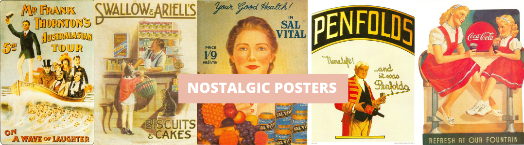 Nostalgic Australian Posters