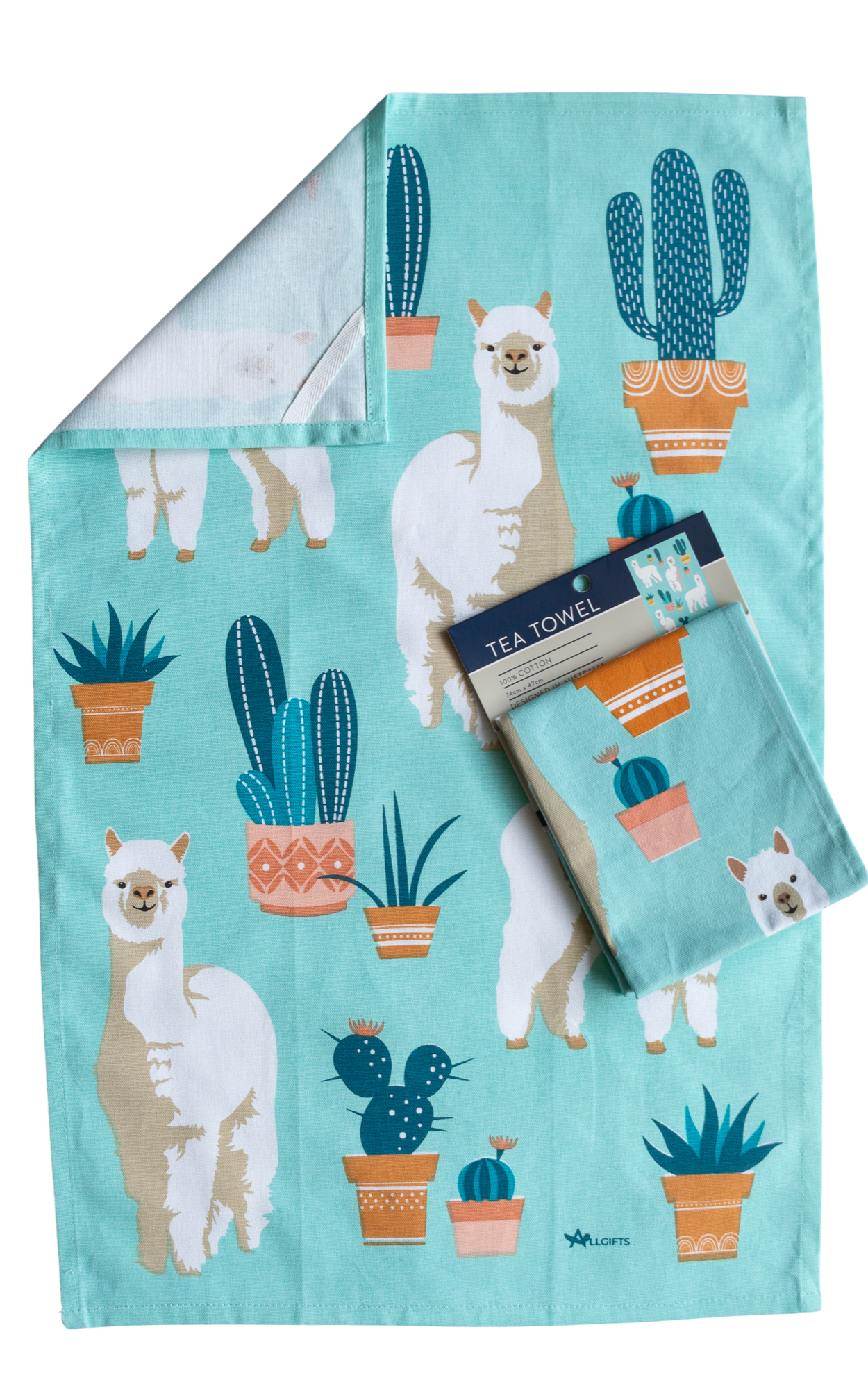 Tea Towel - Alpaca