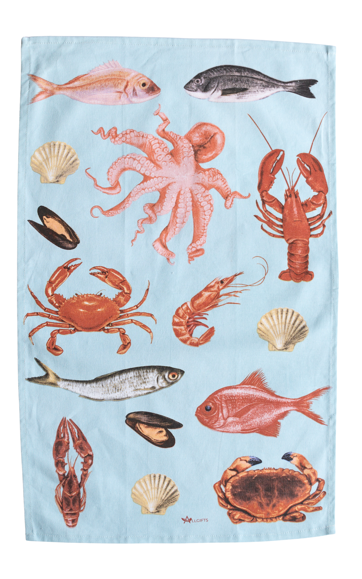 Tea Towel - Fisherman's Basket