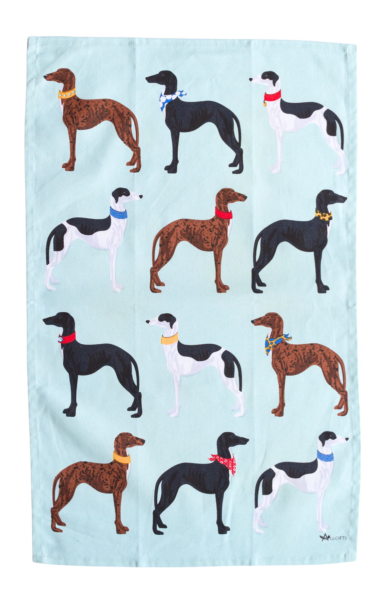 Tea Towel - Greyhound