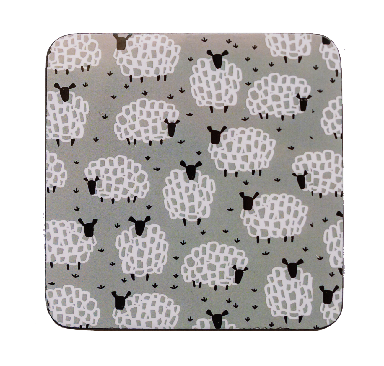 Coasters (set of 4) - Grey Sheep