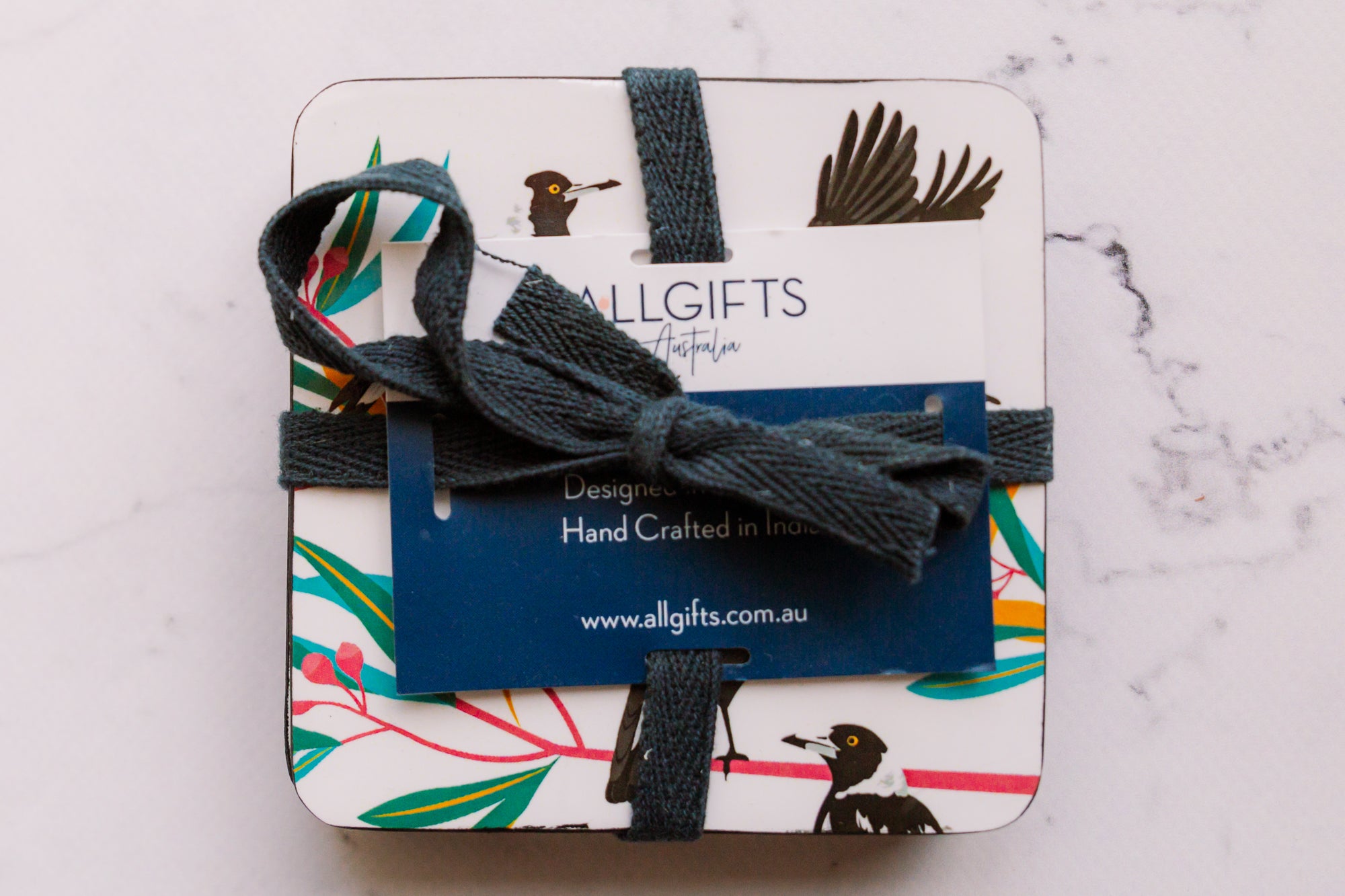 Coasters (set of 4) - Magpies