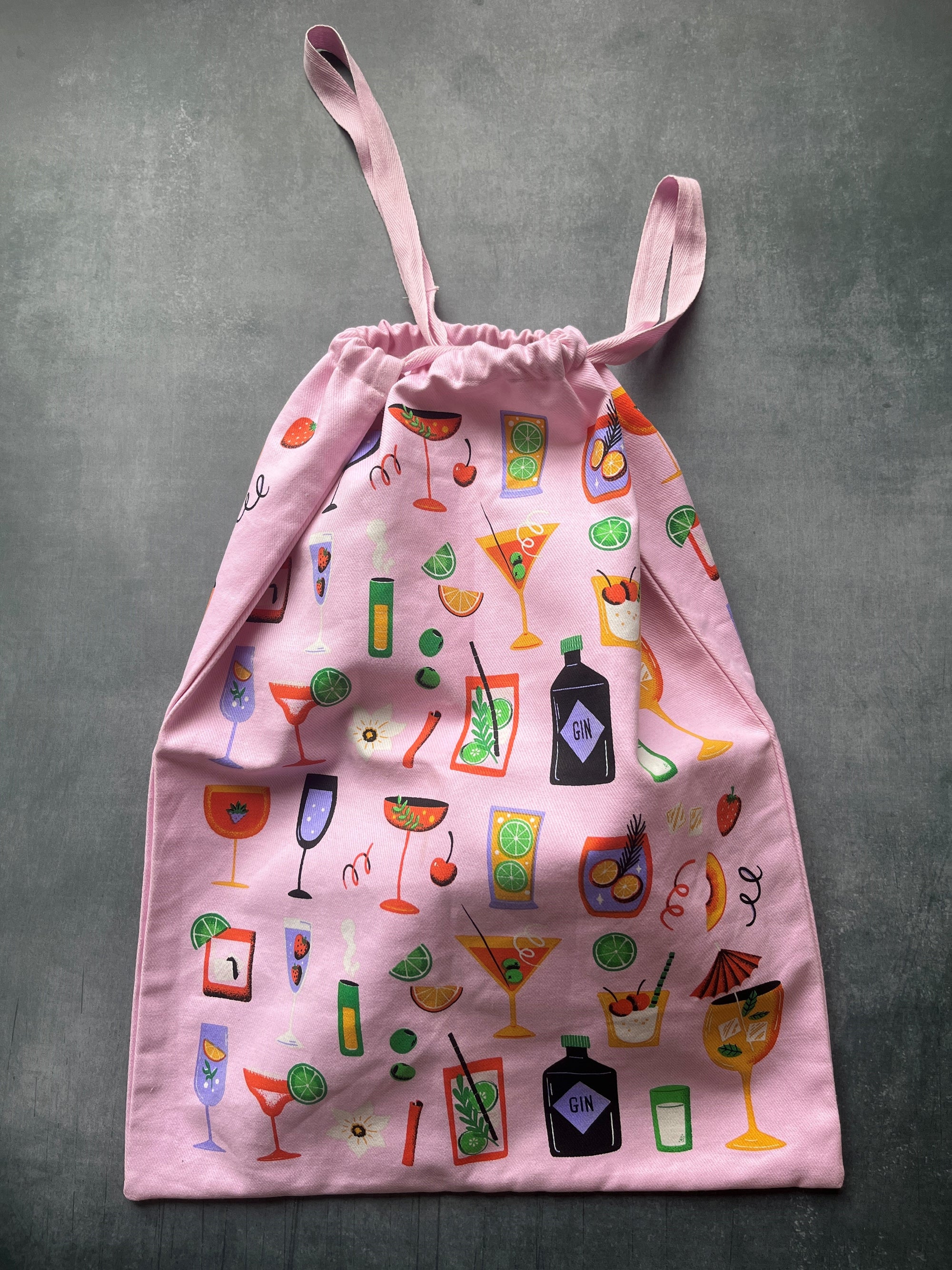 Cotton Laundry Travel Bag