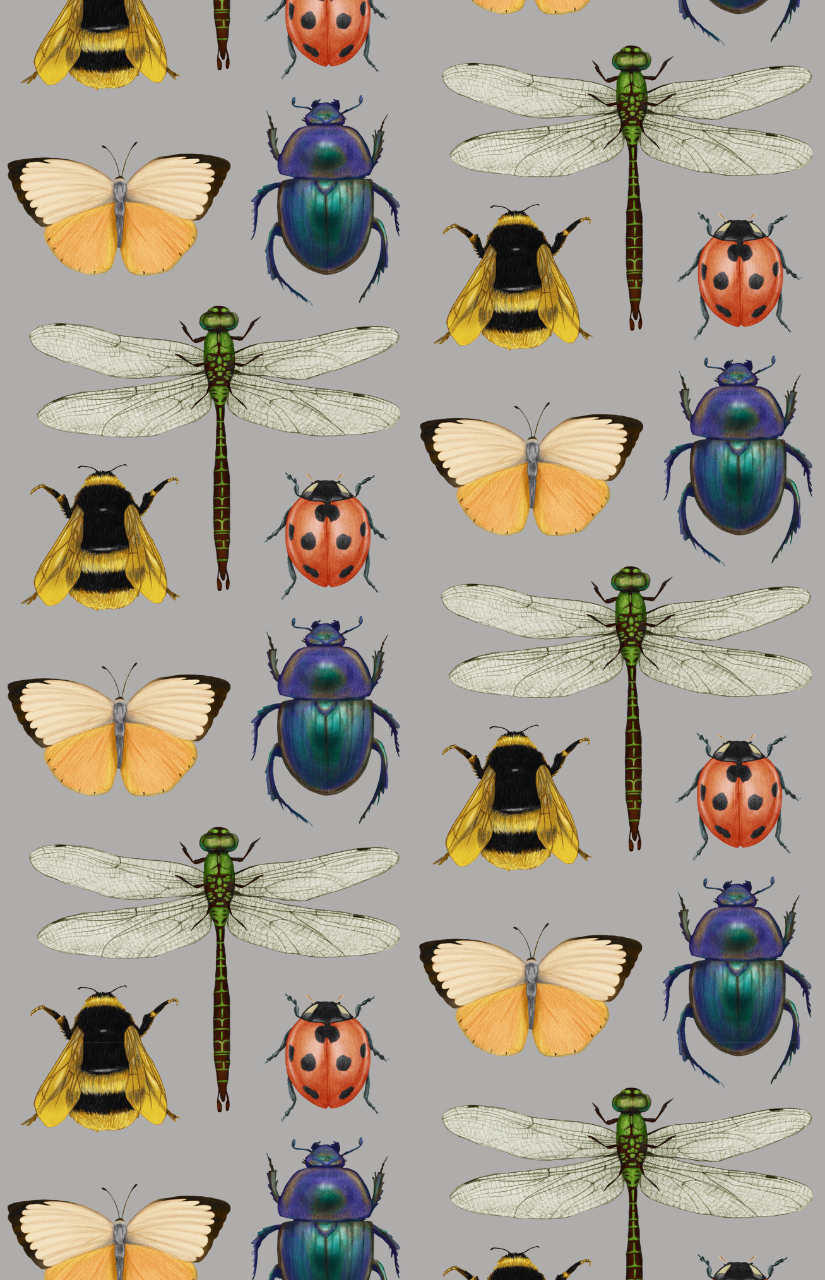 Tea Towel - Insects