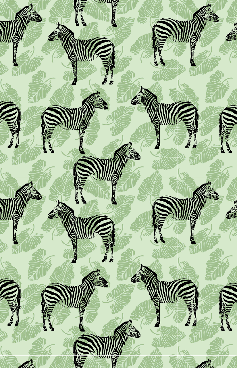 Tea Towel - Zebras