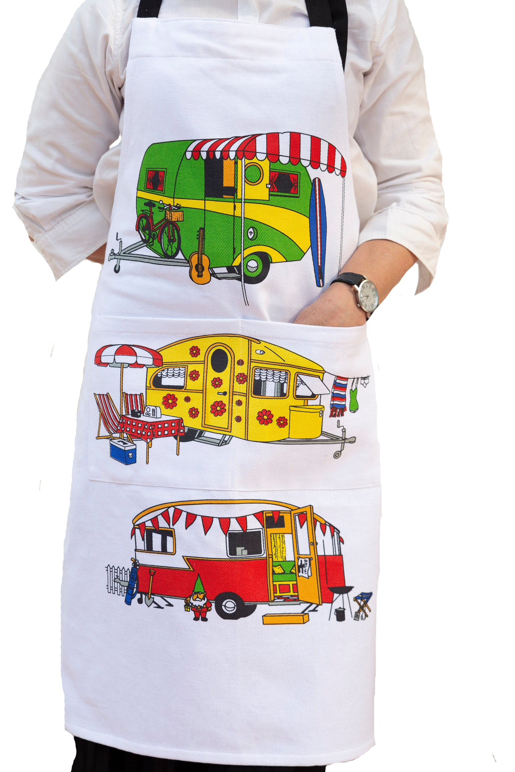 Apron (Heavy Drill) - Retro Caravan