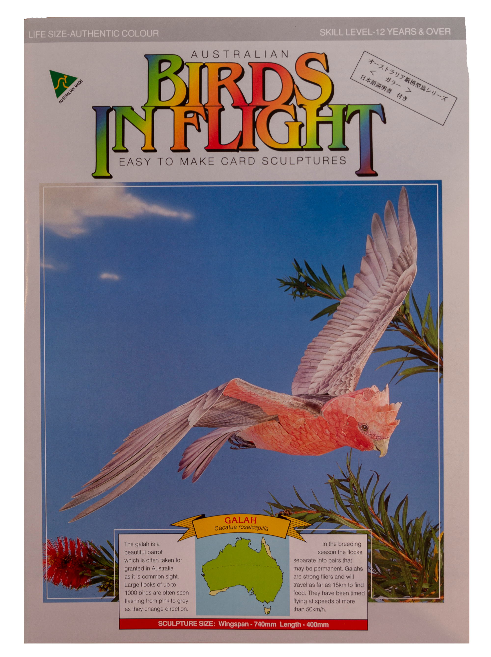 Card Sculpture - Galah