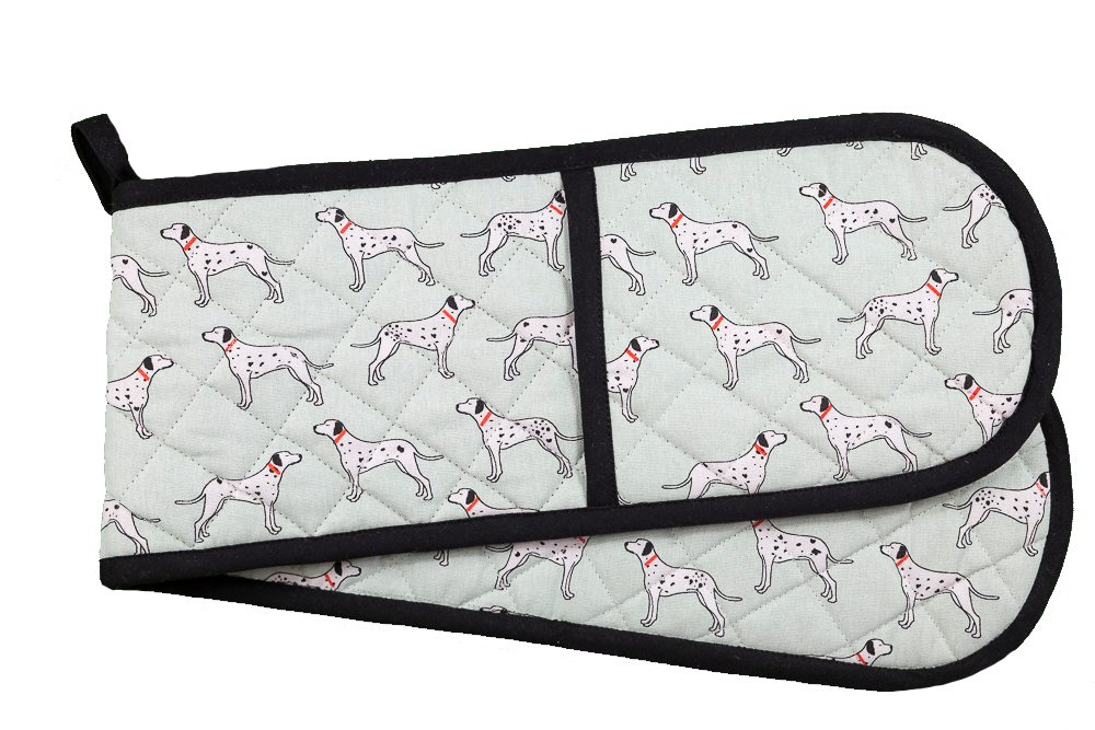 Double Oven Glove - Dalmatians
