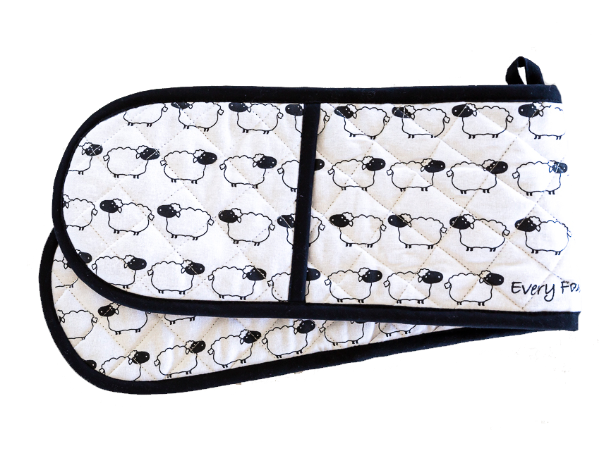 Double Oven Glove - EFHO Black Sheep