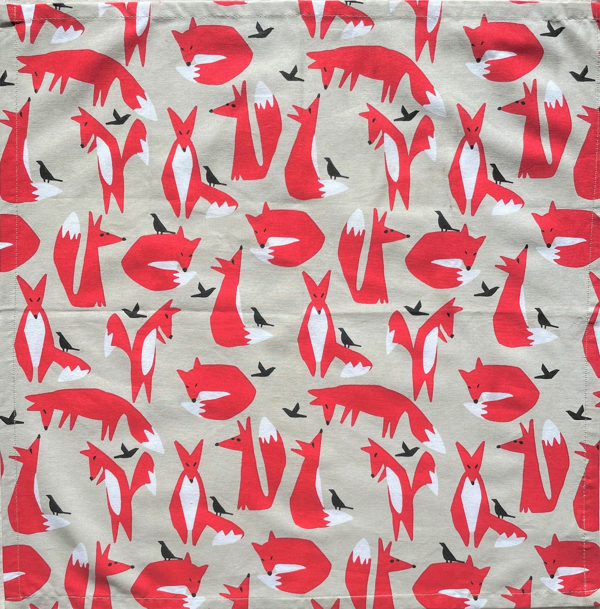 Cotton Napkins - Foxes (Set of 4)
