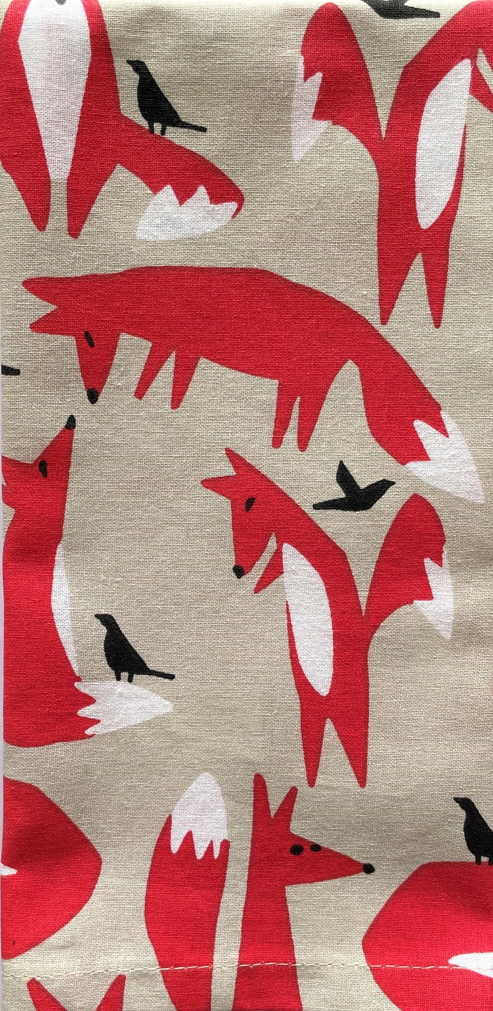 Cotton Napkins - Foxes (Set of 4)