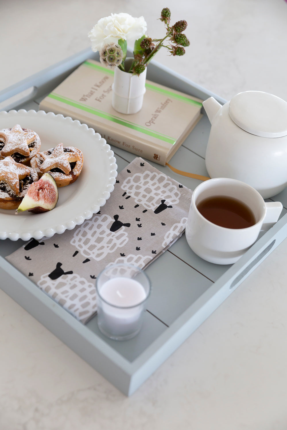 Cotton Napkins - Grey Sheep (Set of 4)