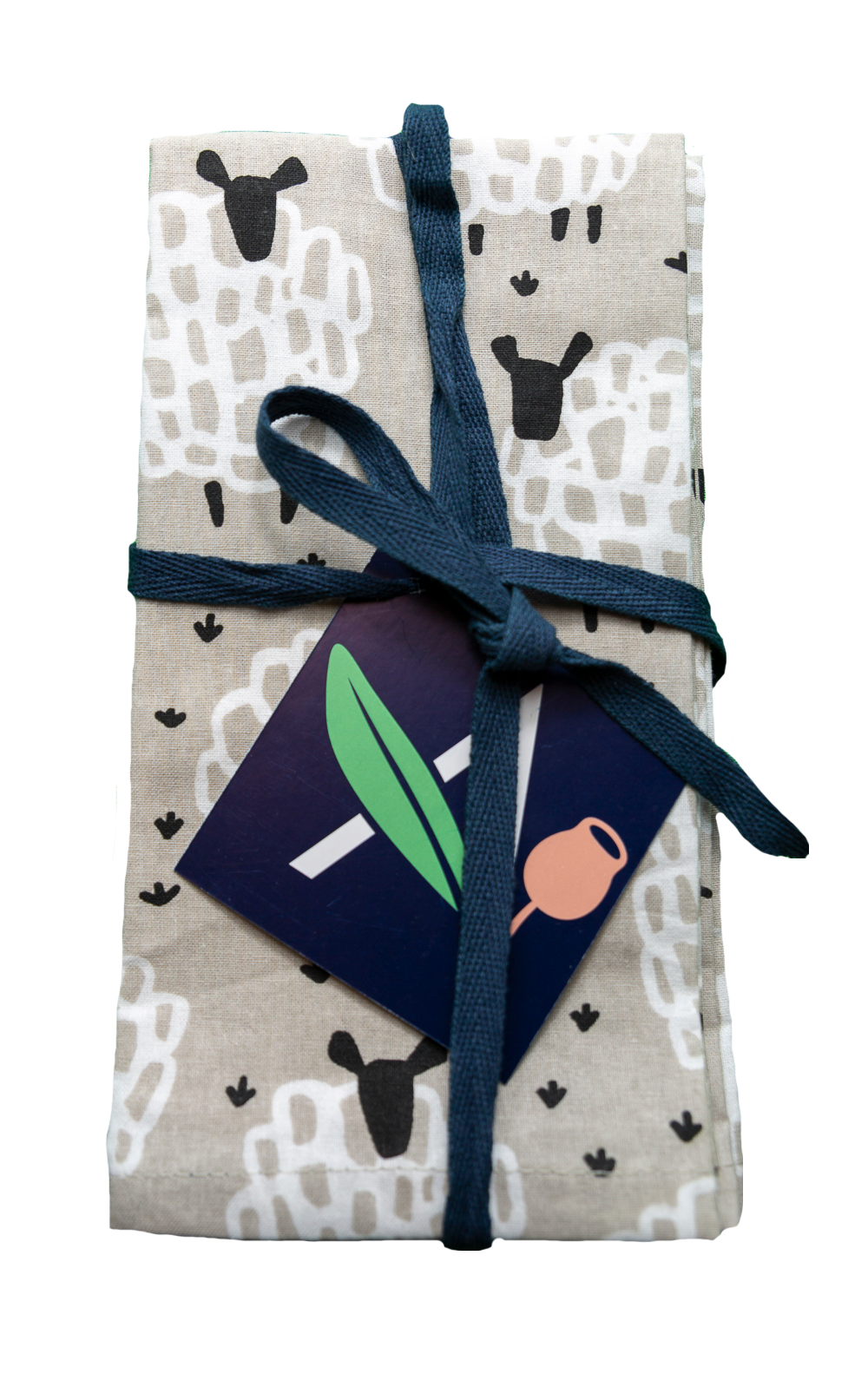 Cotton Napkins - Grey Sheep (Set of 4)