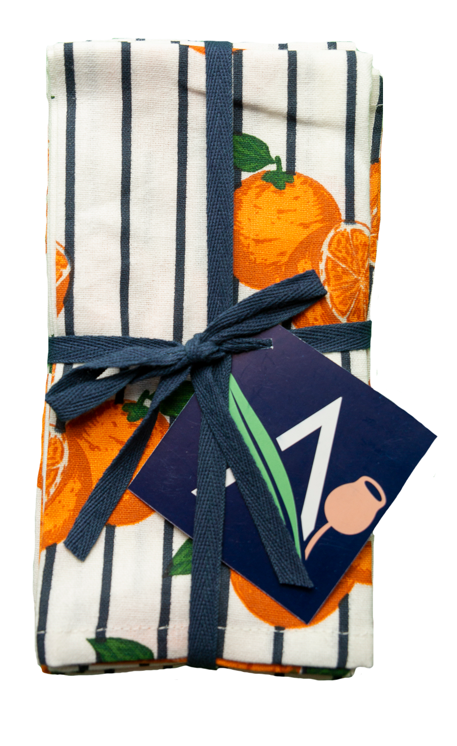 Cotton Napkins - Oranges (Set of 4)