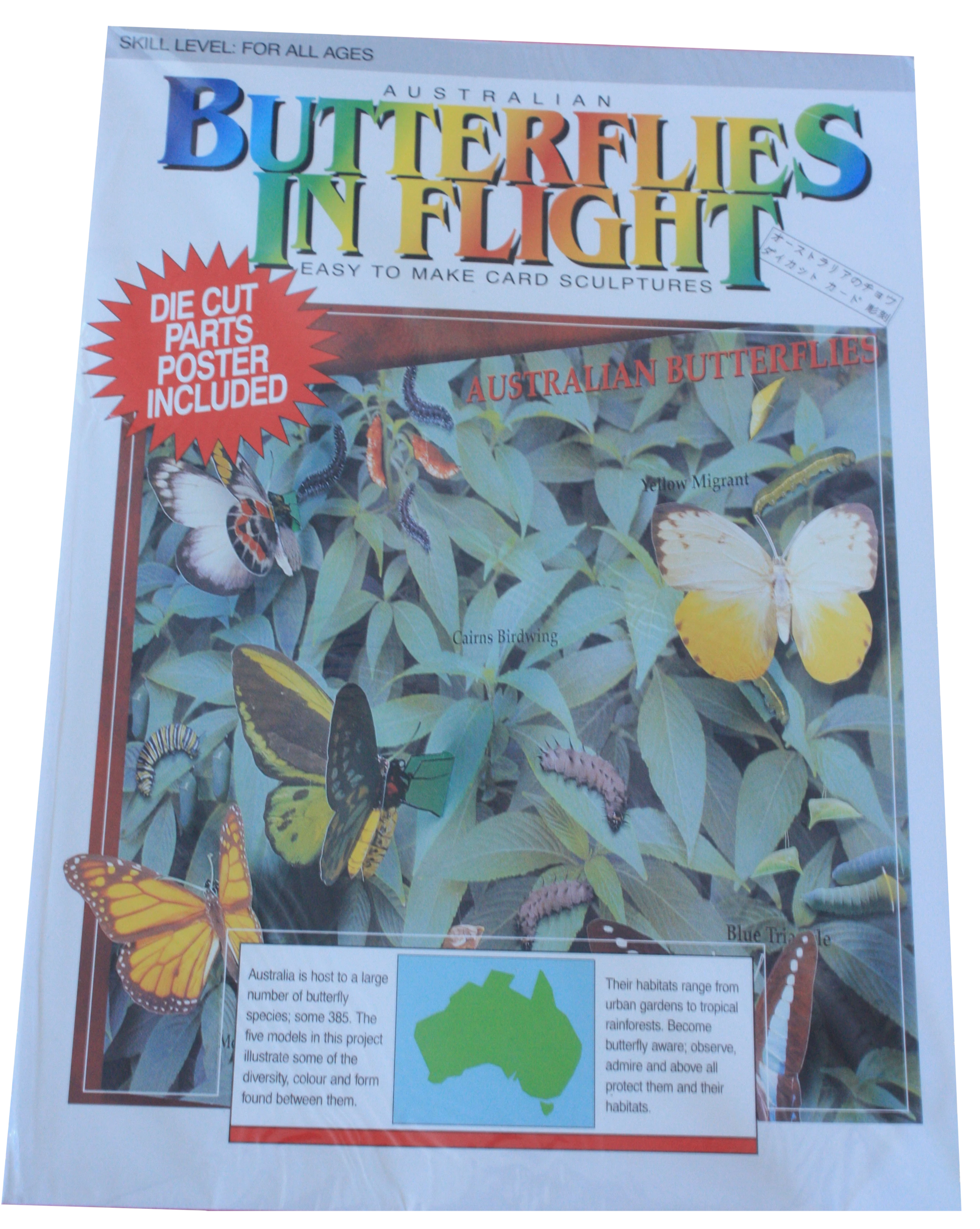 Card Sculpture - Butterfly - Allgifts Australia