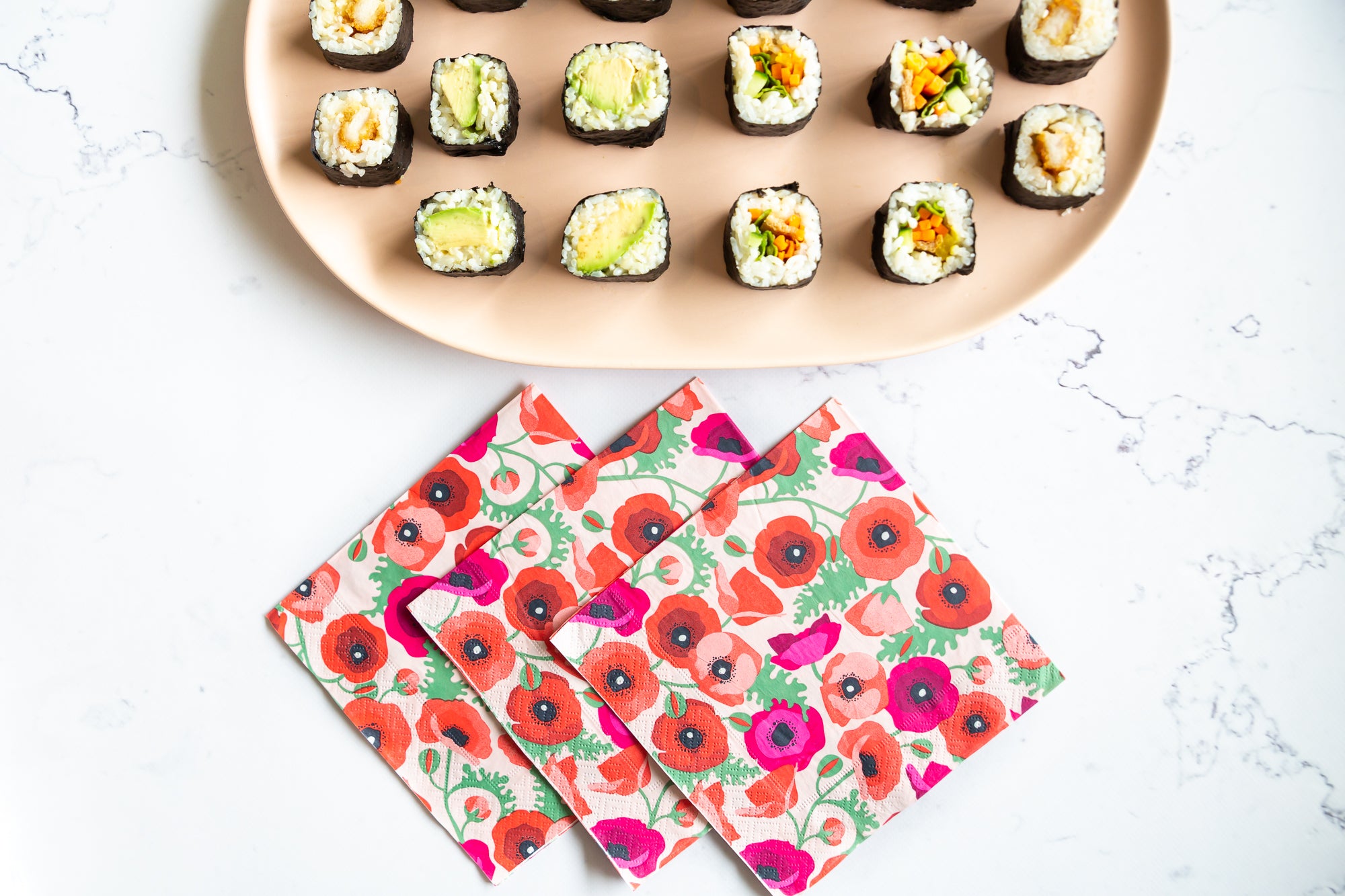 Paper Napkins - Poppies