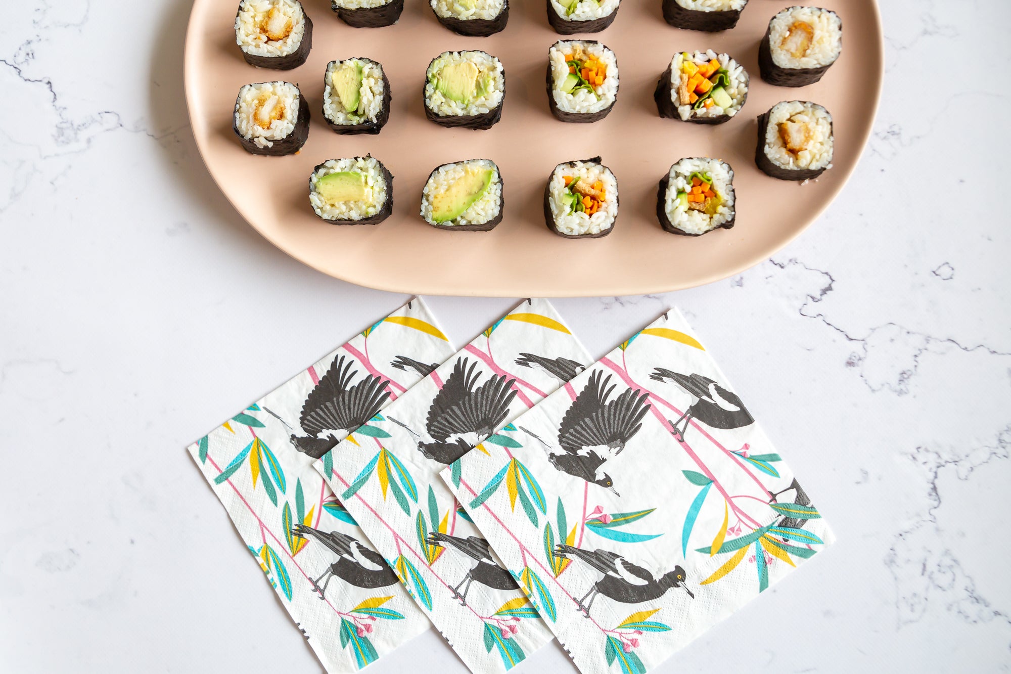 Paper Napkins - Magpies