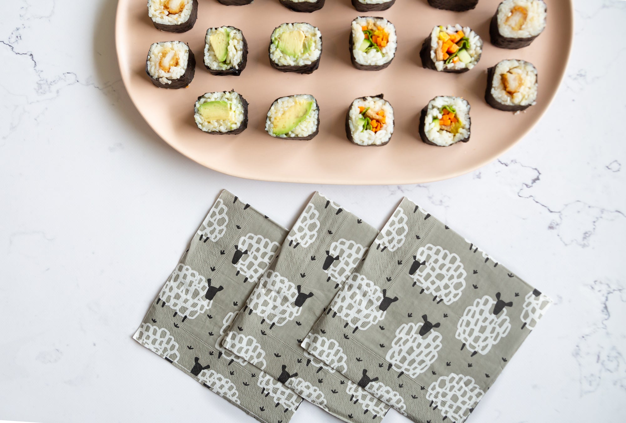 Paper Napkins - Grey Sheep