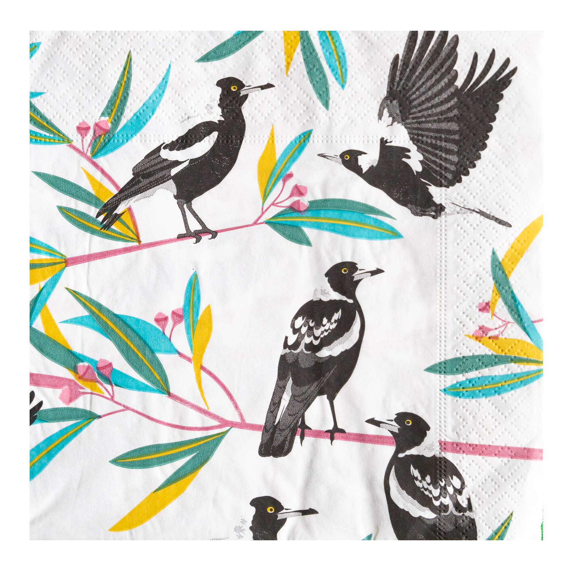 Paper Napkins - Magpies