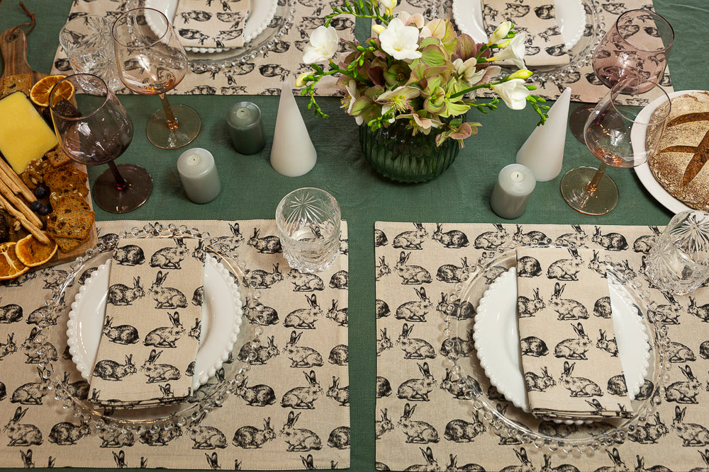 Placemats - Hares (Set of 4)