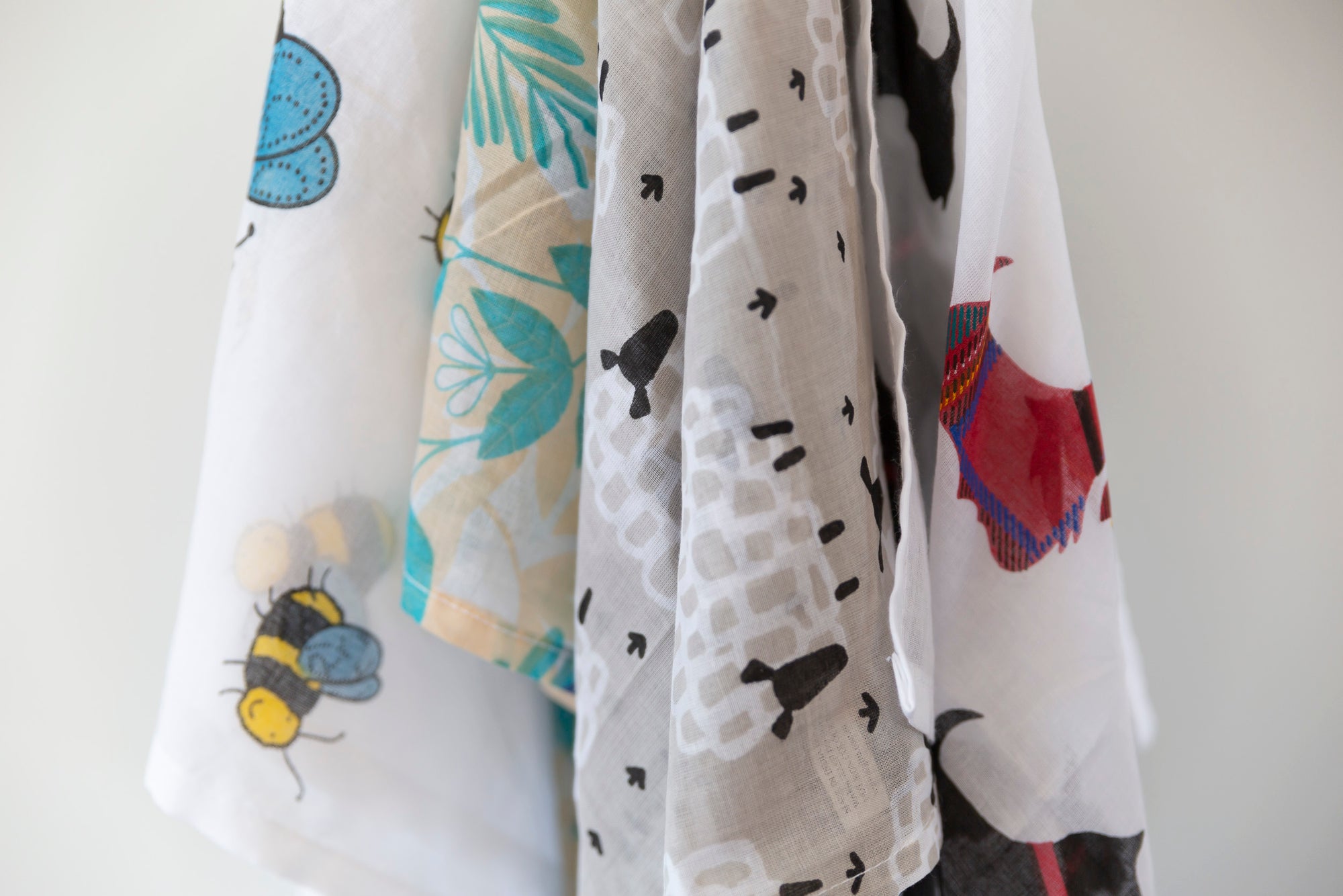 Cotton Scarf/Gardeners Bandanna - Grey Sheep