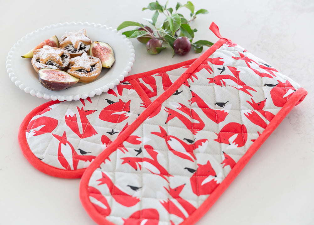 Double Oven Glove - Fox