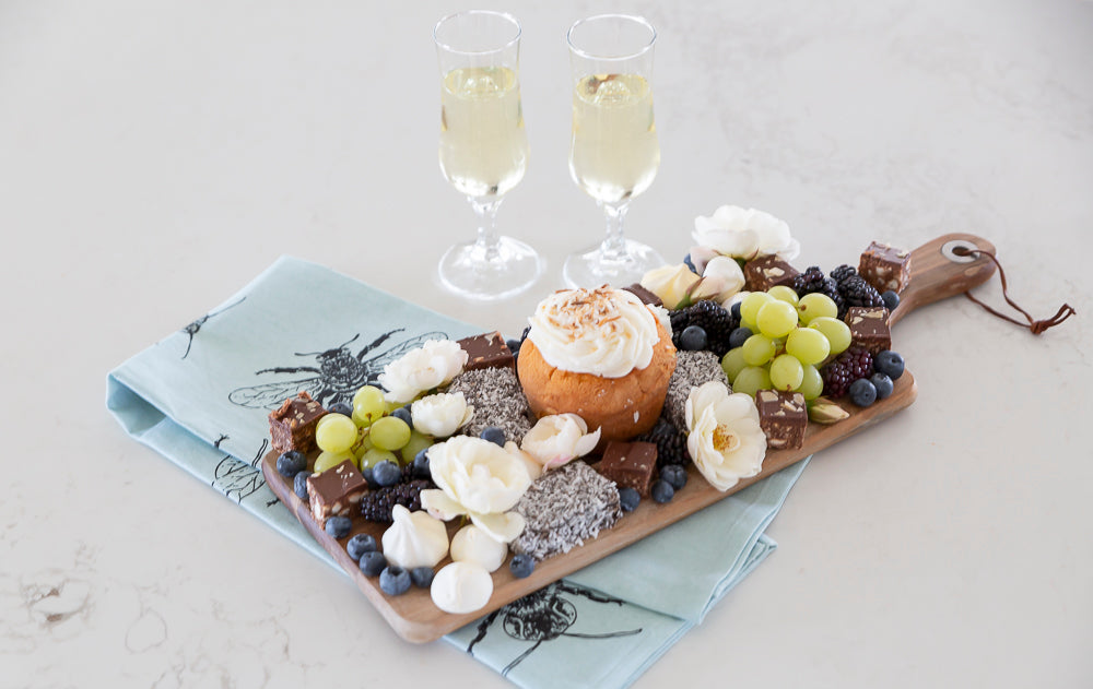 Tea Towel - Sketch Bees