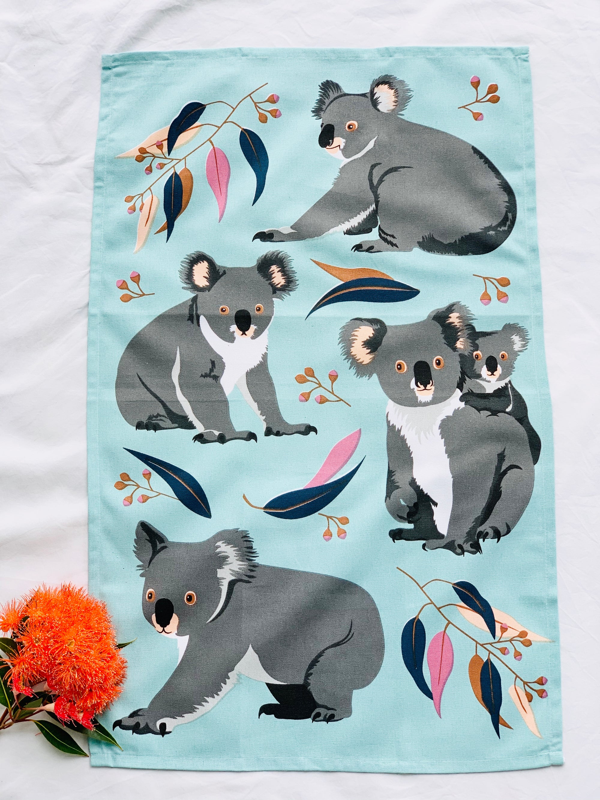 Tea Towel - Koalas