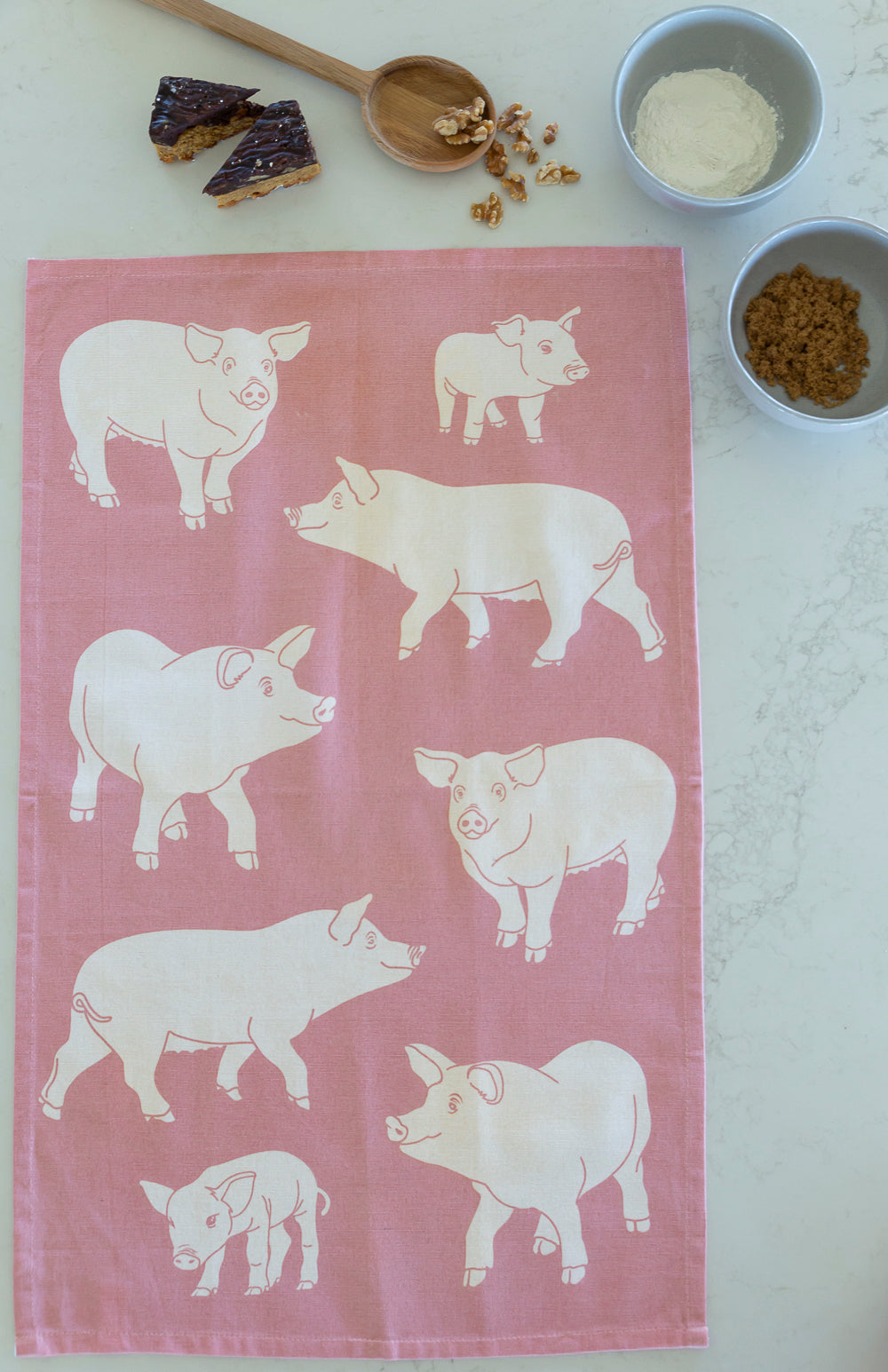 Tea Towel - Pig