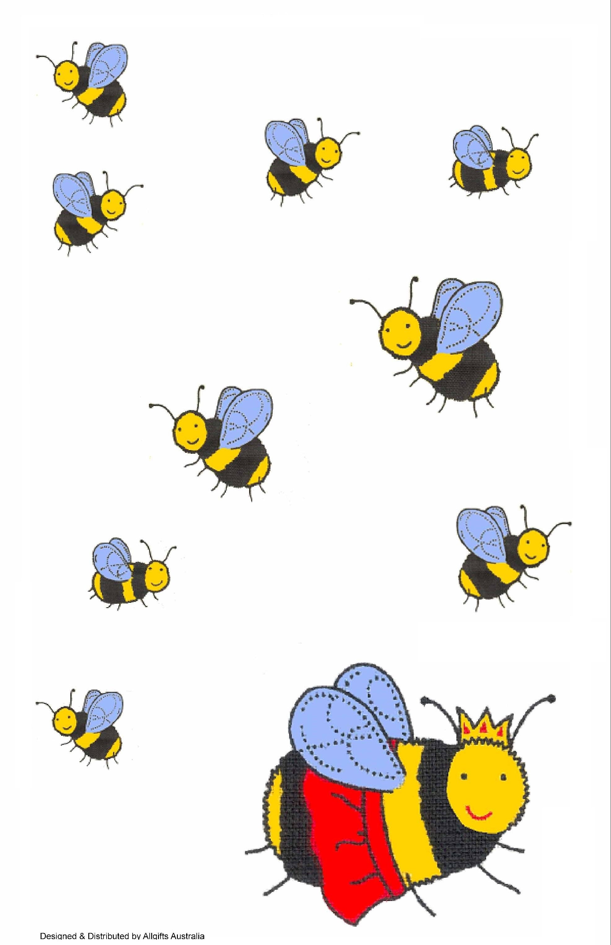 Tea Towel - Queen Bee - Allgifts Australia