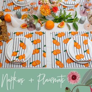 NAPKINS + PLACEMATS