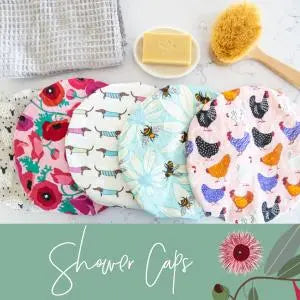 LINEN-SHOWER-CAPS Allgifts Australia