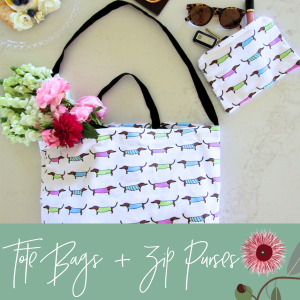 TOTE BAGS + ZIP POUCH