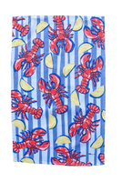 Tea Towel - Crayfish Allgifts Australia