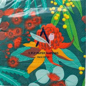 Paper Napkins - Australian Botanicals Allgifts Australia