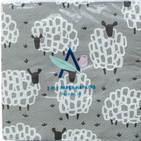 Paper Napkins - Grey Sheep Allgifts Australia