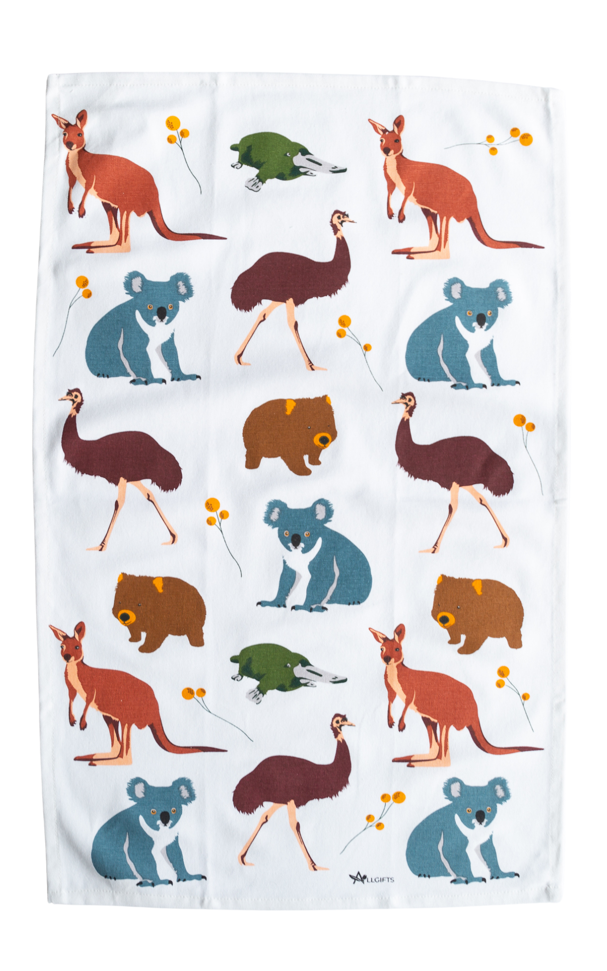 Tea Towel - Australian Animals