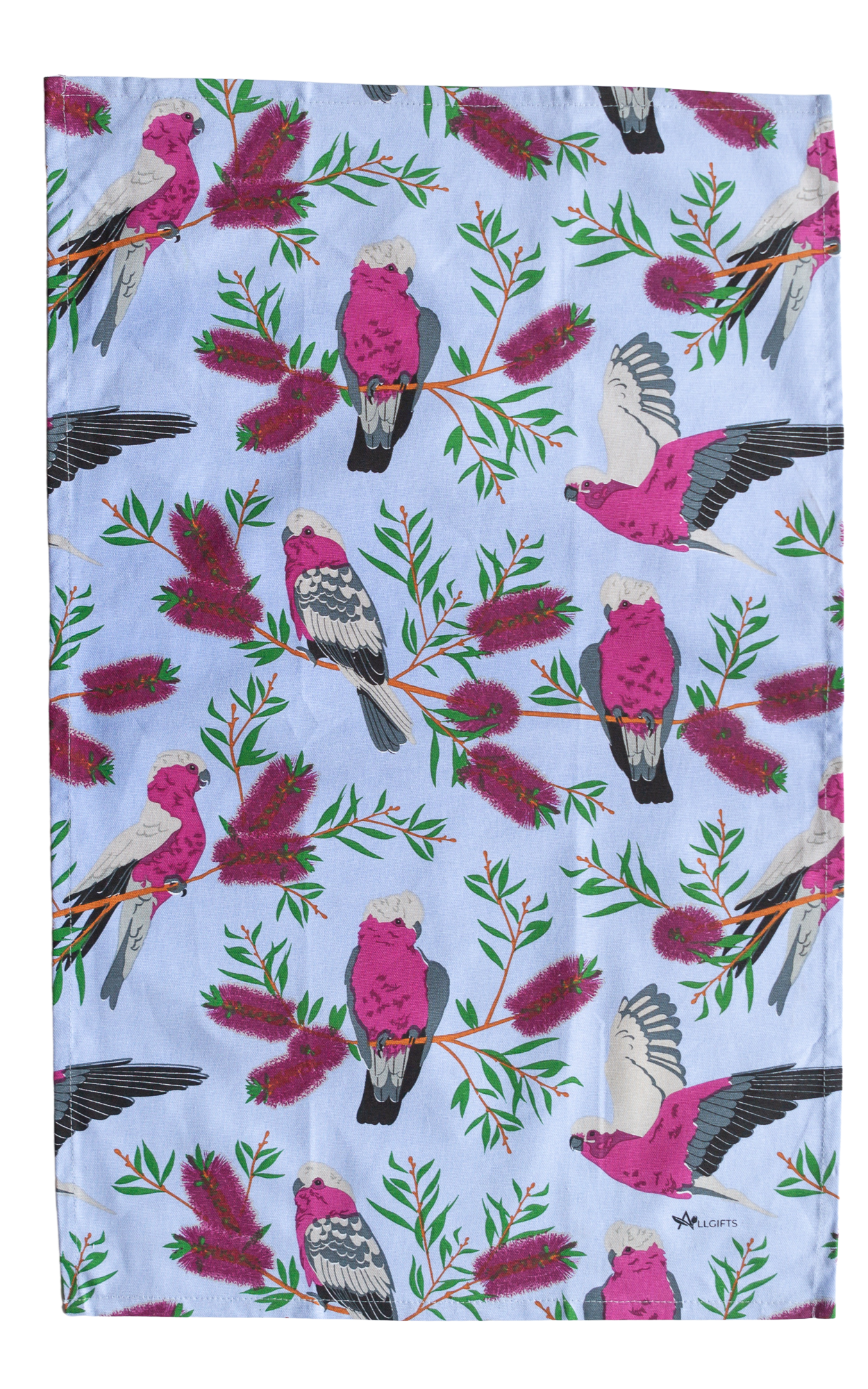 Tea Towel - Galah (Blue)