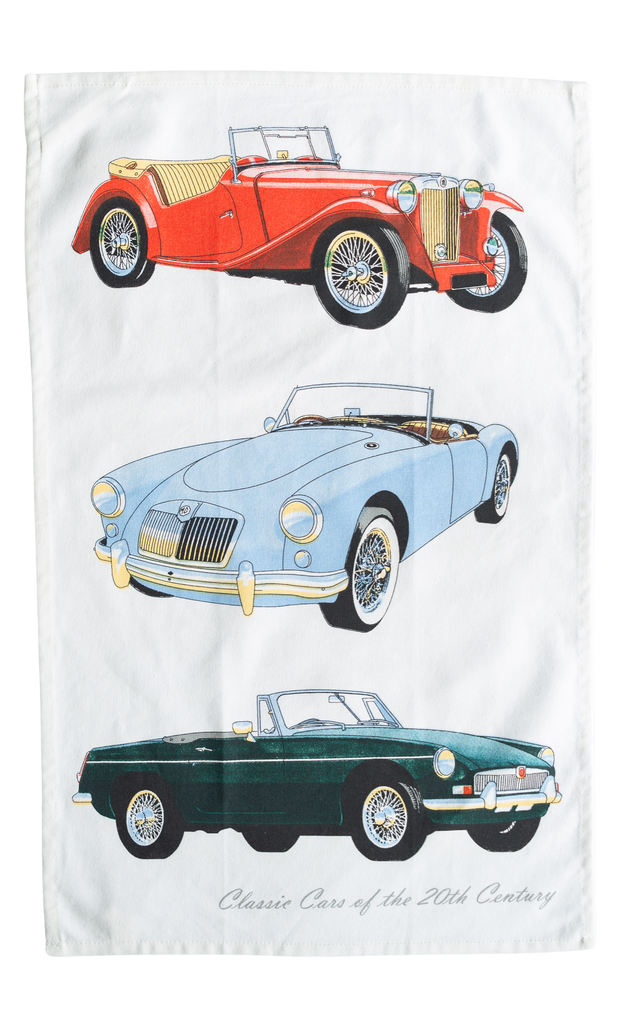 Tea Towel - Classic Cars MG