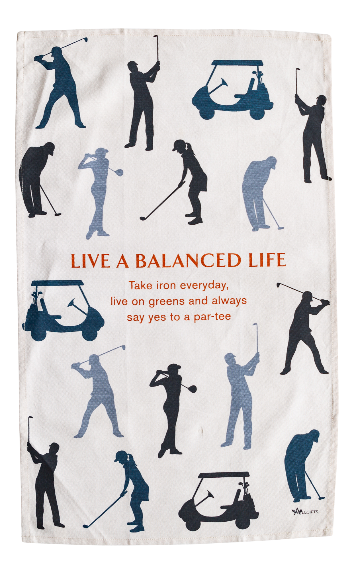 Tea Towel - Golf