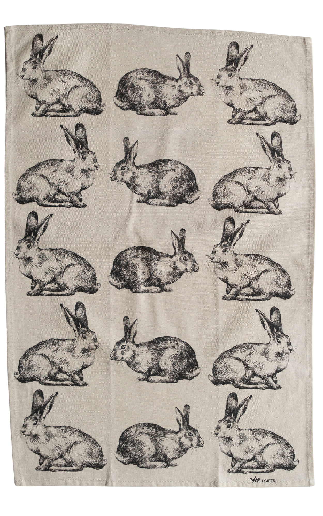 Tea Towel - Hares