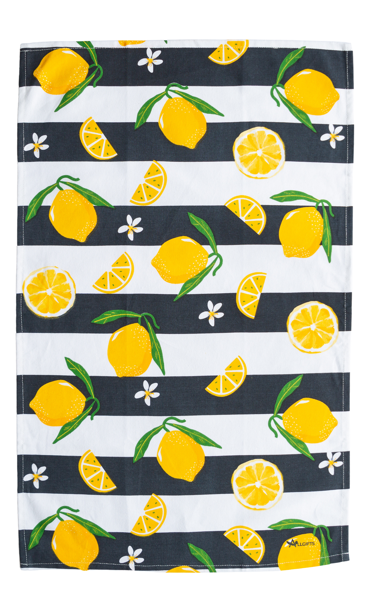 Tea Towel - Lemon Stripe