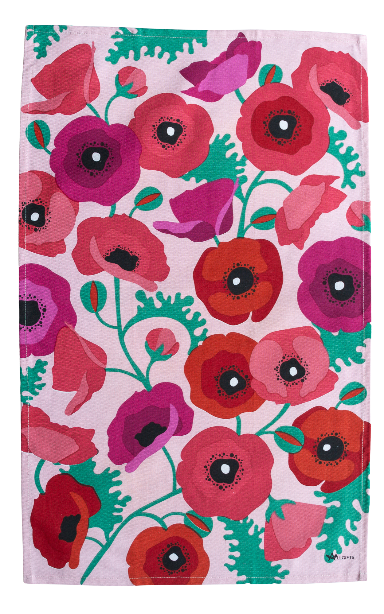 Tea Towel - Poppies