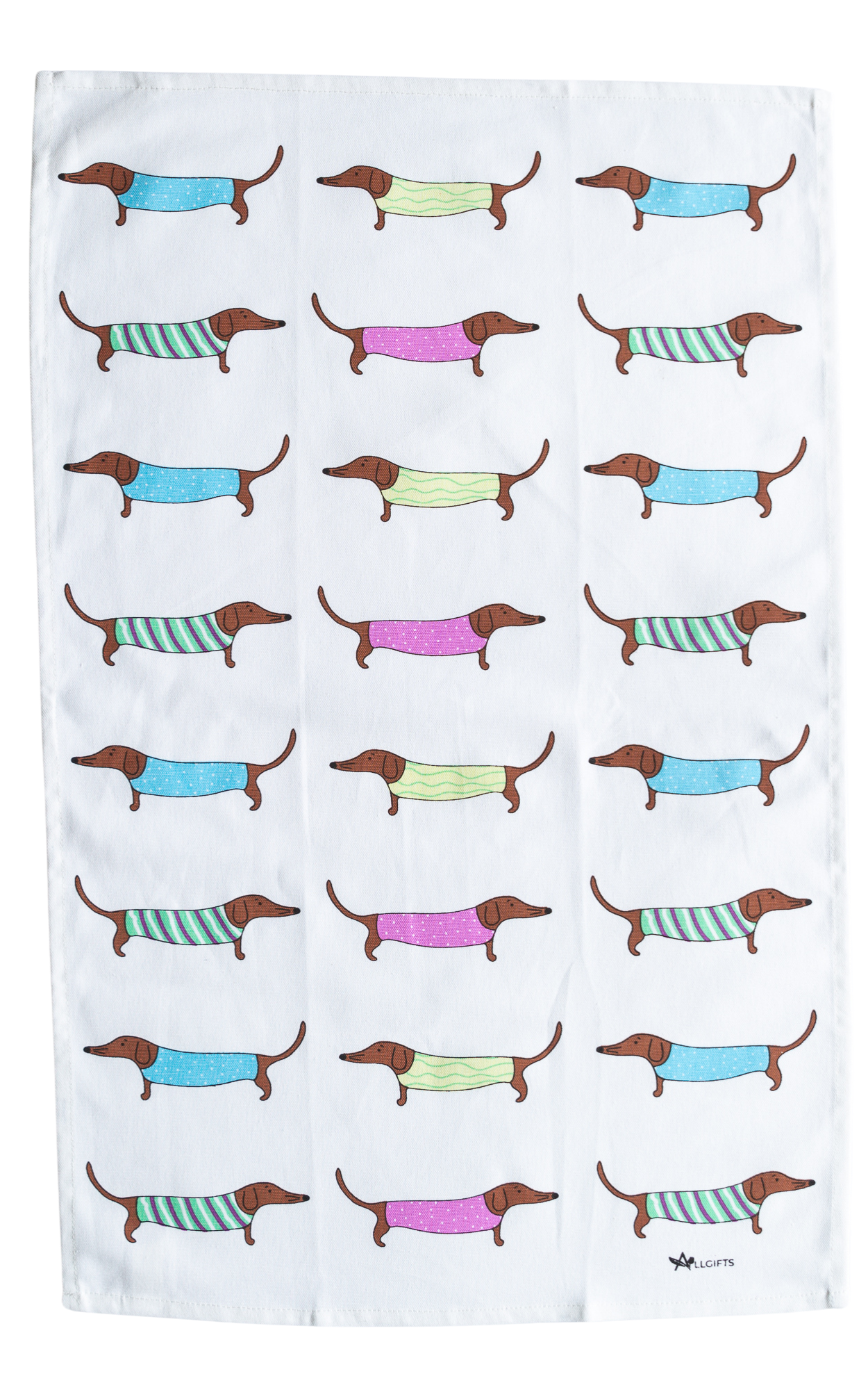 Tea Towel - Sausage Dogs