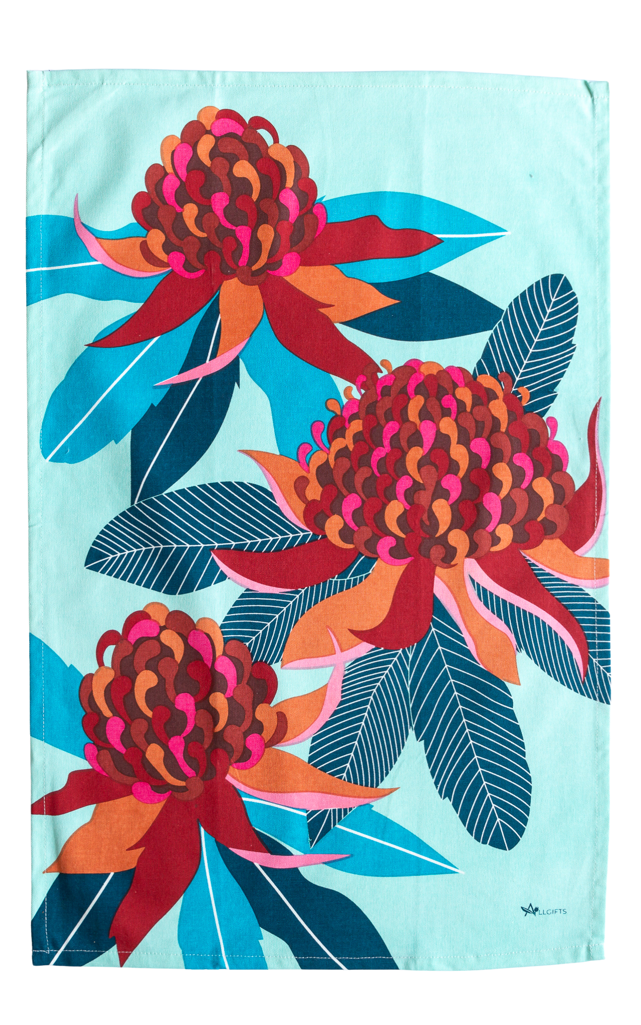 Tea Towel - Waratah