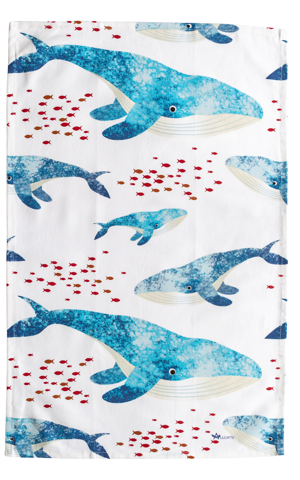 Tea Towel - Whale