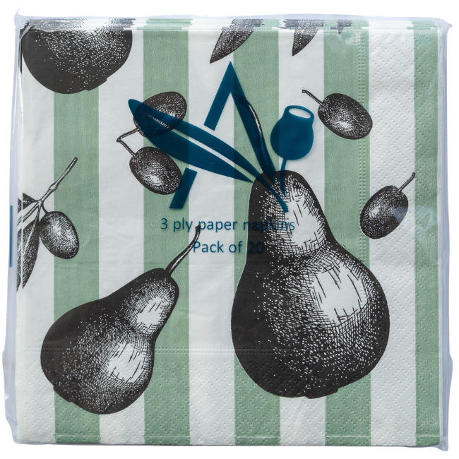 Paper Napkins - Fig & Pears Allgifts Australia