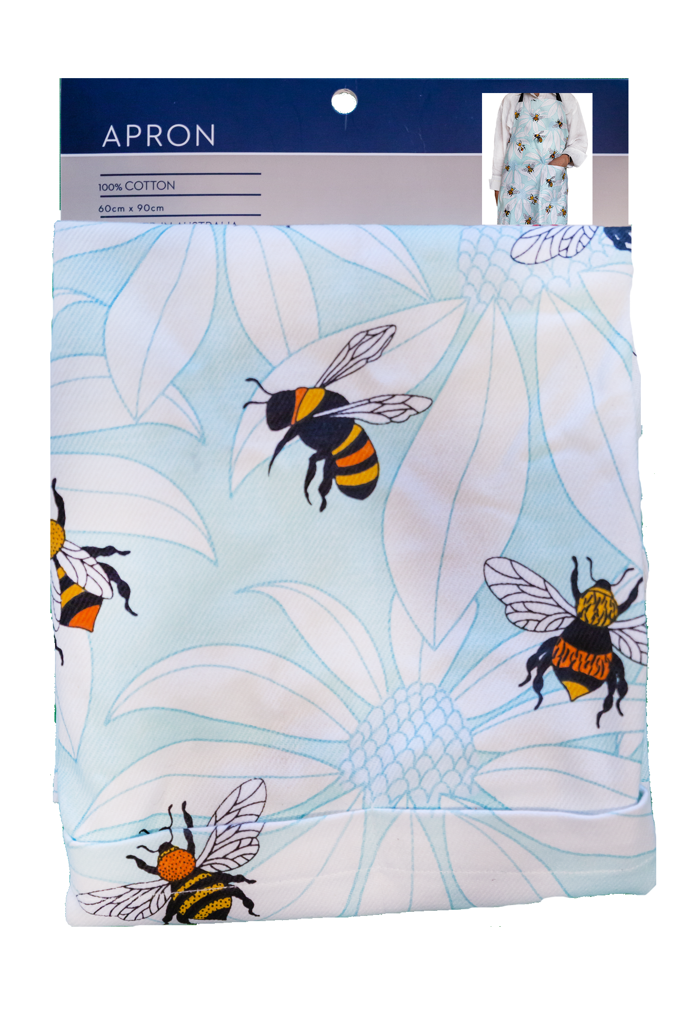 Schürze (Schwerer Drill) - Flower Bees