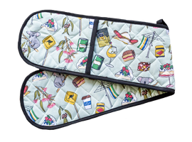 Double Oven Glove - Aussie Classics Allgifts Australia