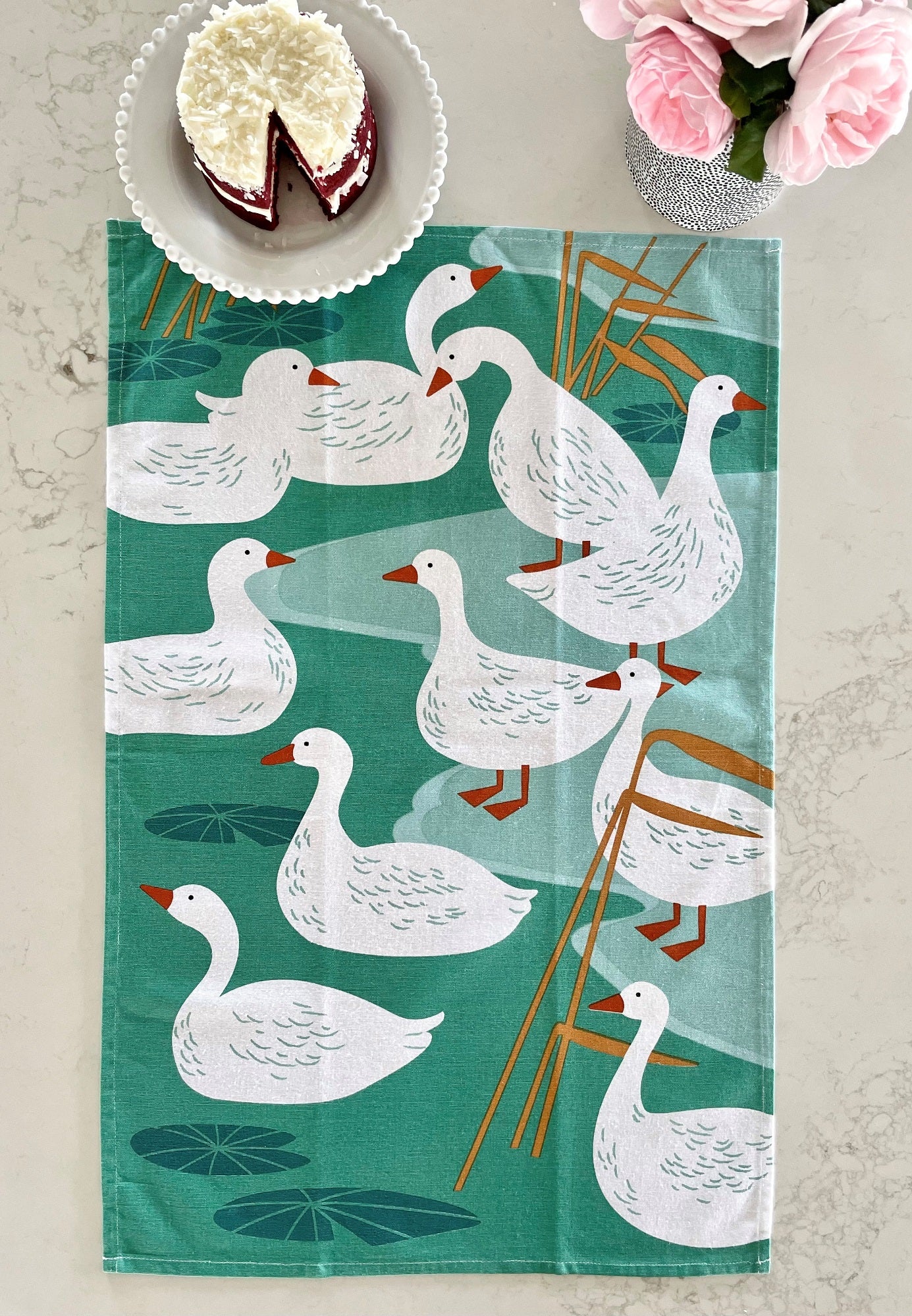 Tea Towel - Ducks